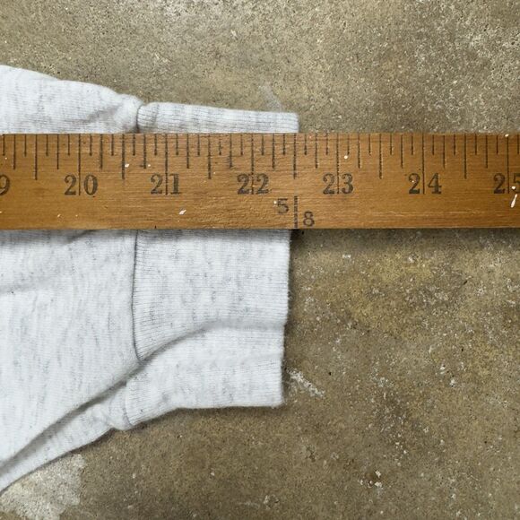 Vintage Buffalo Sabres NHL Shirt Men’s XL Ash Gray Single Stitch 90s Long Sleeve - Picture 7 of 7